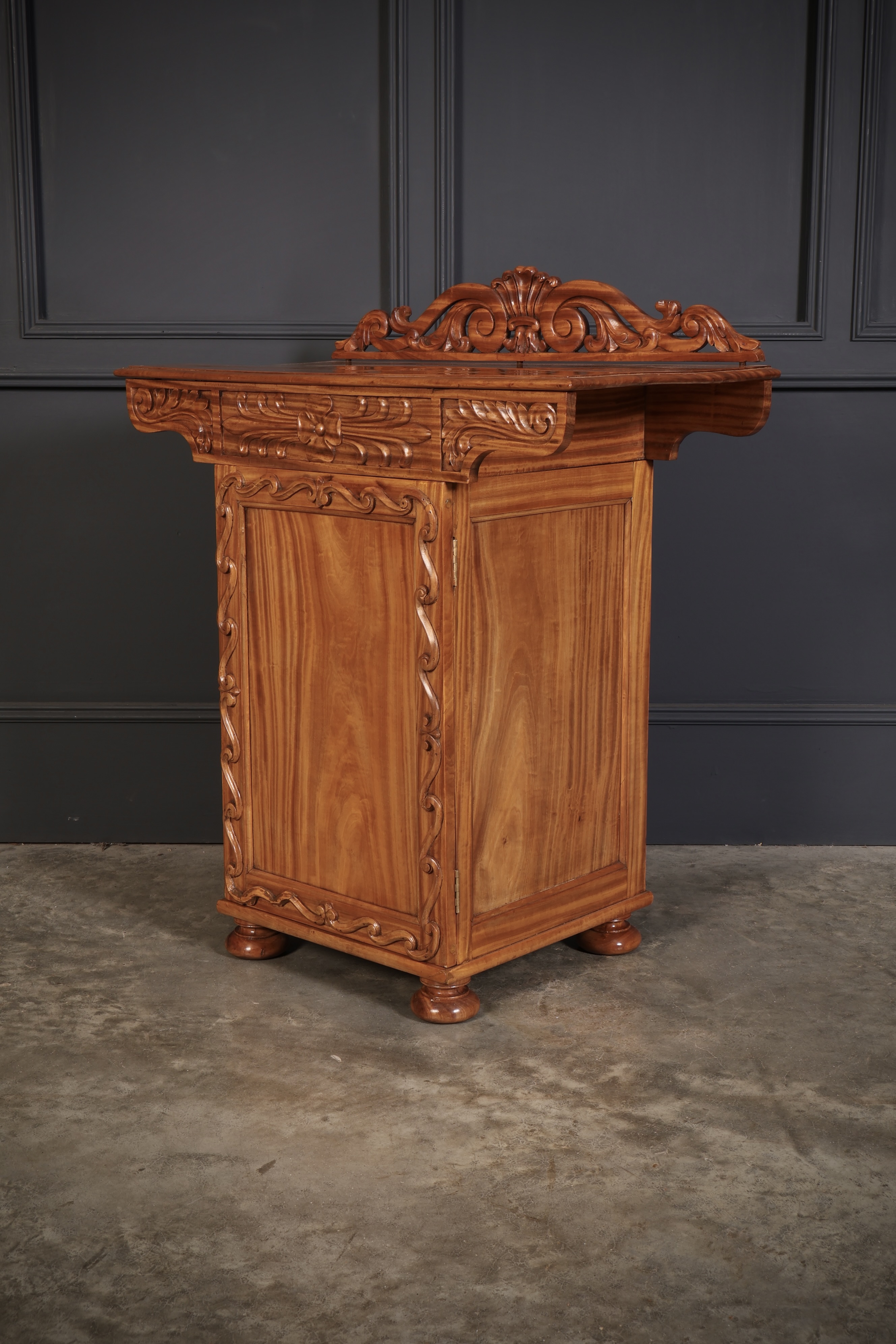 Anglo Indian Satinwood Side Cabinet - Image 8